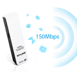 Buy TP-Link TL-WN727N Wireless USB Adapter 150Mbps from Dennogreen Tech Solutions in Kenya. We offer the best quality Network card & Adapters at an affordable price.