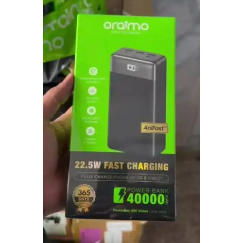 Oraimo PowerBox 400 Vision 40000mAh 22.5W Power Bank - Image 3